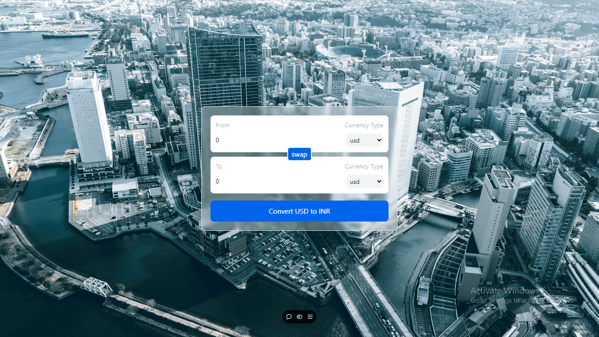 Real-Time Currency Converter